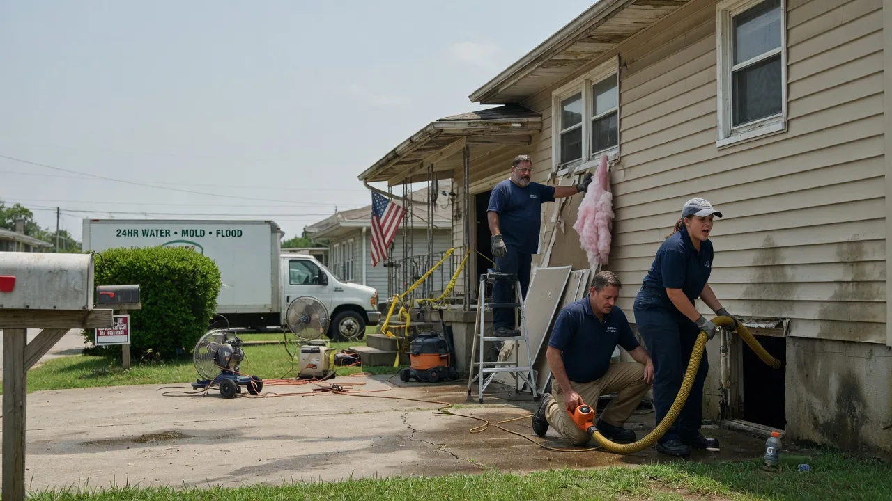 Water Damage Repair in Bridgewater, SD near me
